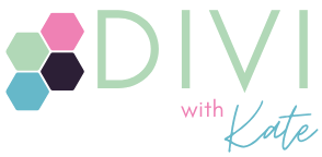 Divi with Kate wordmark